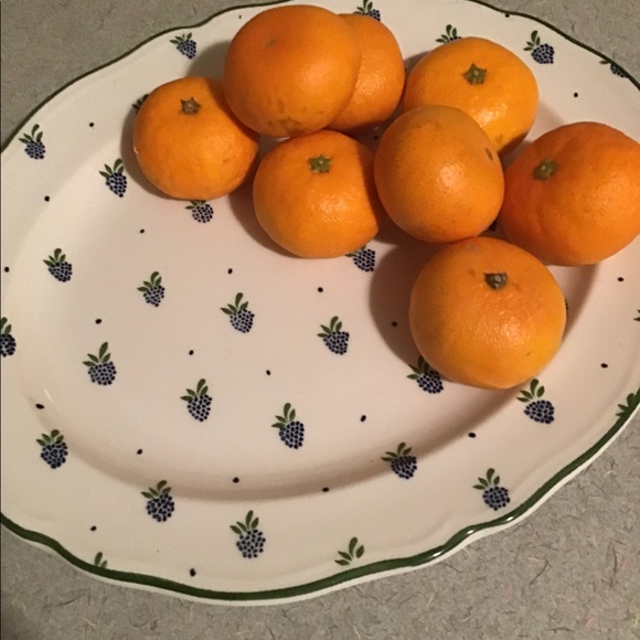 Shabby chic dinner platter - Picture 6 of 10